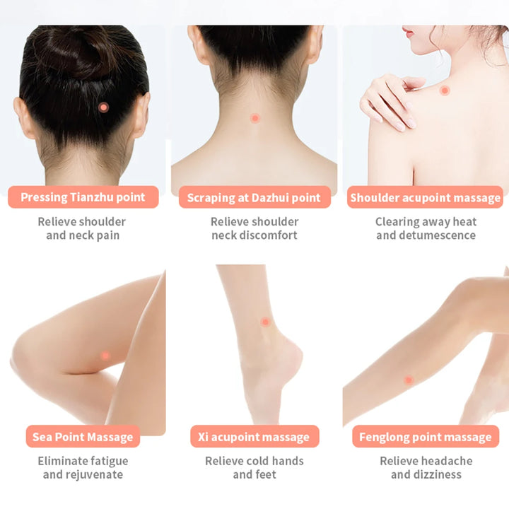 Revitalize Your Skin: Electric Microcurrent Gua Sha Scraper Board for Firming and Lifting